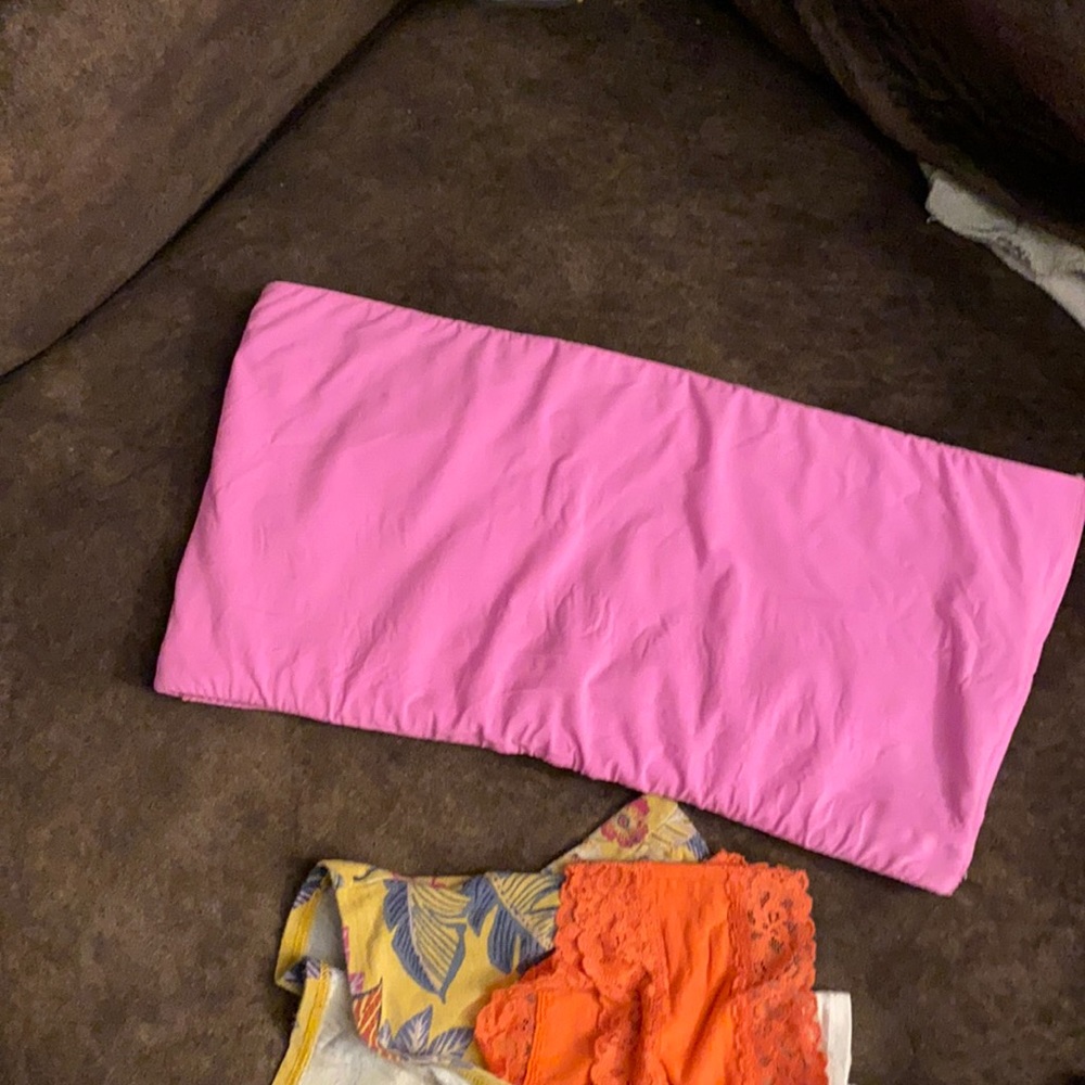 pink SKIMS bra